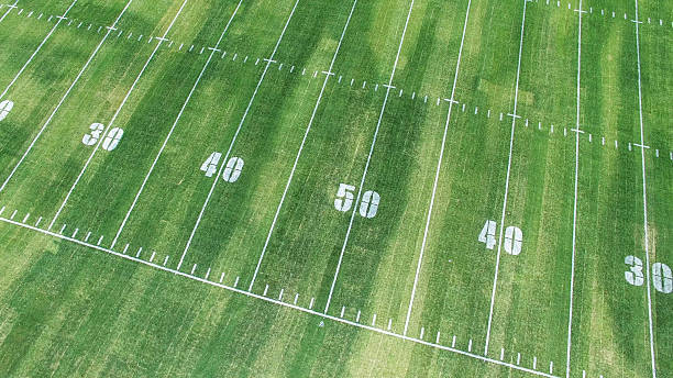 istock Football Field Yards 594490796