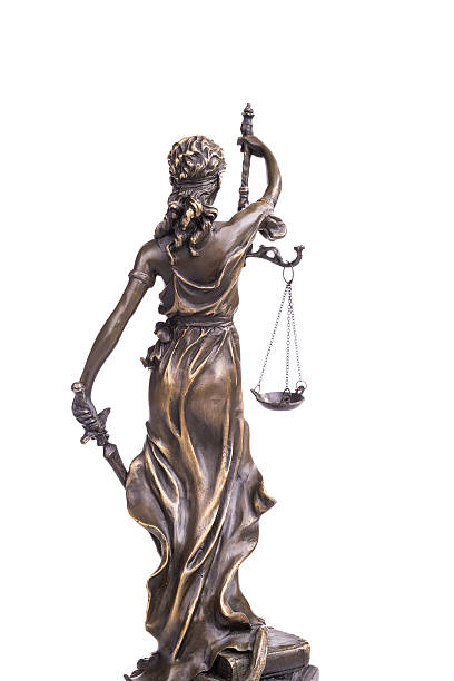istock Statue of justice,law concept 594907532