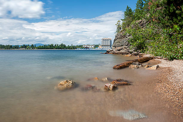 istock Long exposure along Coeur d'Alene Lake. 594909364