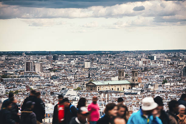 istock Paris Cityscape From Montmartre 594910650