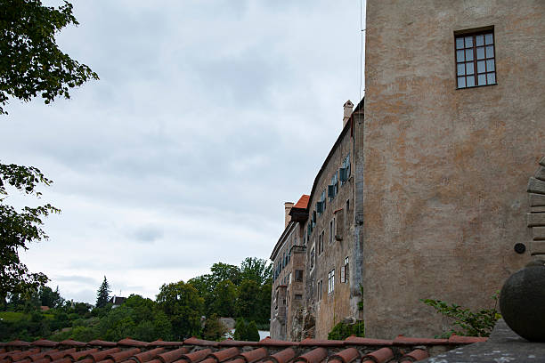 istock Cesky Krumlov City landscape 594911682