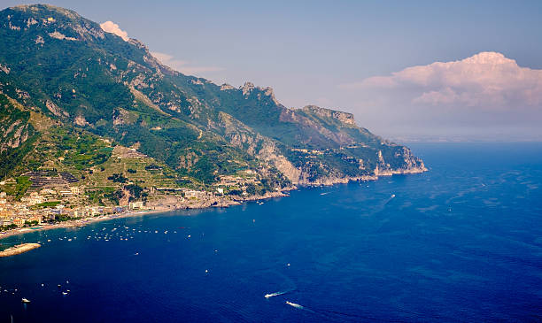 istock Amalfi Coast and Mediterranean sea seen from Ravello 594912352