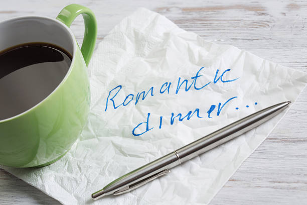 istock Love confession on napkin 594919258