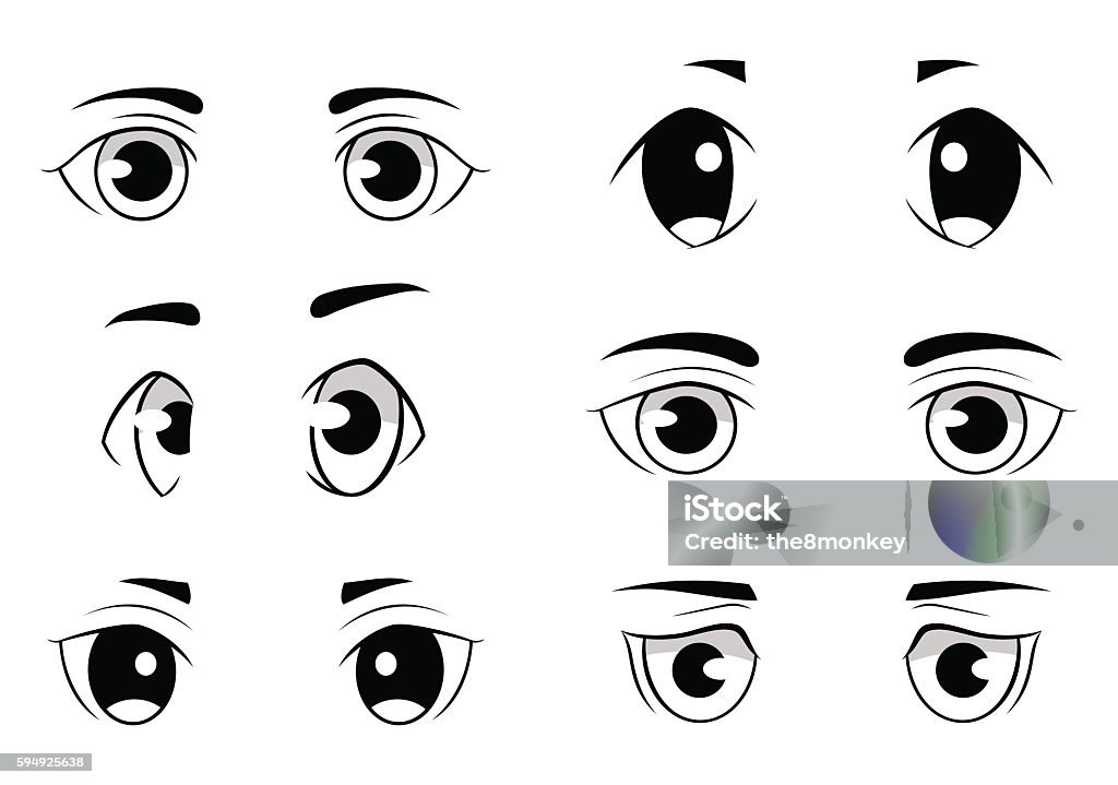 Ilustración de Conjunto De Ojos De Estilo Anime Aislados Sobre Fondo Blanco y más Vectores Libres de Derechos de Ojo - iStock Ilustración de Conjunto De Ojos De Estilo Anime Aislados Sobre Fondo Blanco y más Vectores Libres de Derechos de Ojo - iStock