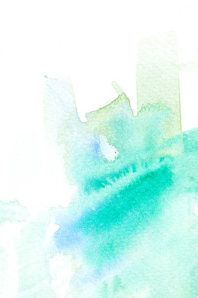 istock Abstract watercolor brush stroke background. 594928876