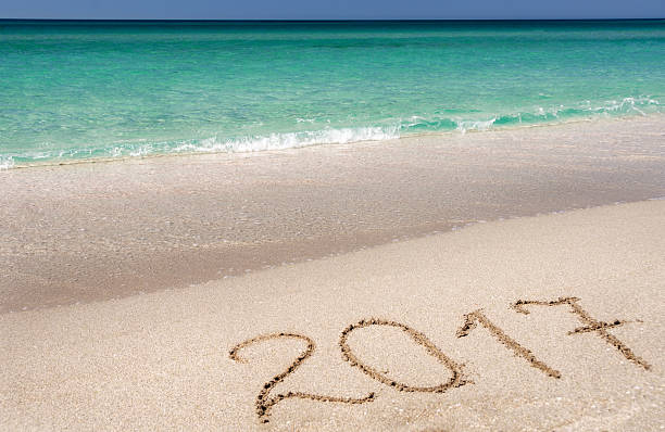 istock Beginning in 2017, the inscription on the sea shore 594933306