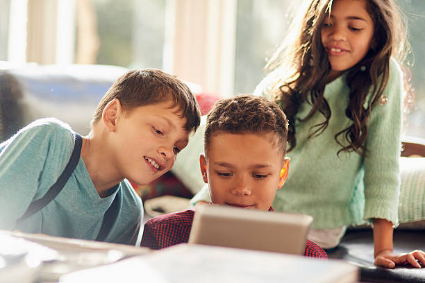 istock Keeping the kids busy with technology 594938854