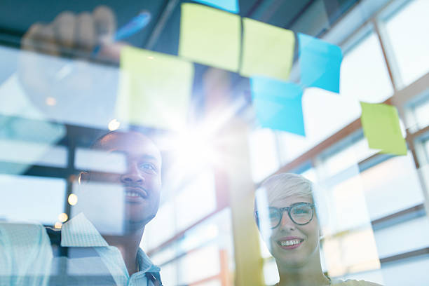 istock Two creative millenial small business owners working on social media 594942142