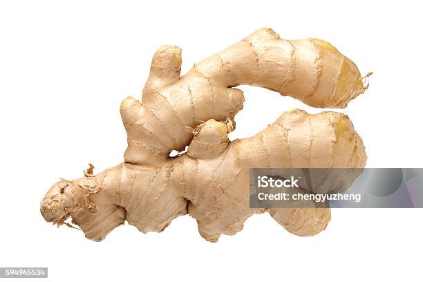 Fresh Ginger Stock Photo - Download Image Now - Ginger - Spice, Cut Out, White Background