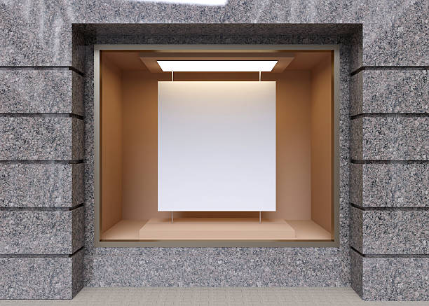 istock Shop in the old house. 3d rendering 594947432