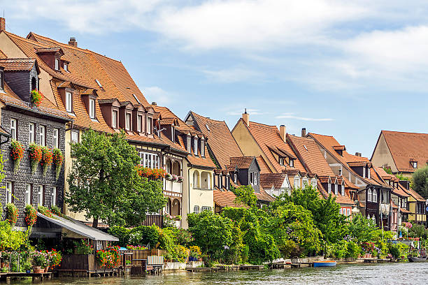 Bamberg Little Venice is located on the Regnitz in Bamberg Germany klein venedig photos stock pictures, royalty-free photos & images