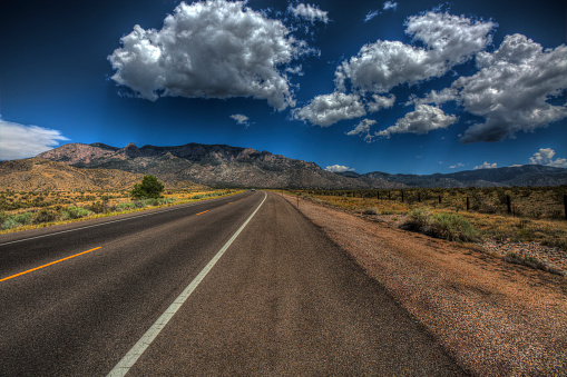 Highway leading up to Sandia Peak, Albuquerque New Mexico