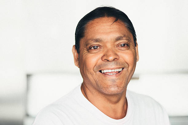 istock Mexican senior man portrait 594953382