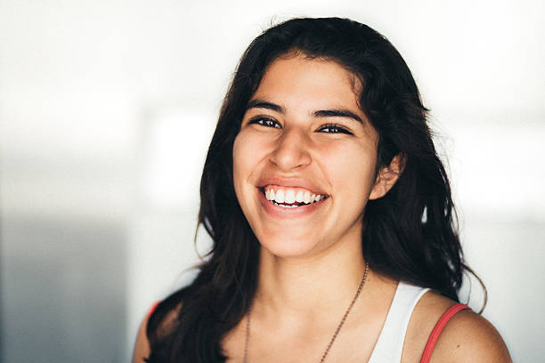 istock Mexican young woman Portrait 594953780