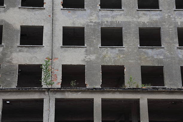 istock Building at Prora beach resort 594954976
