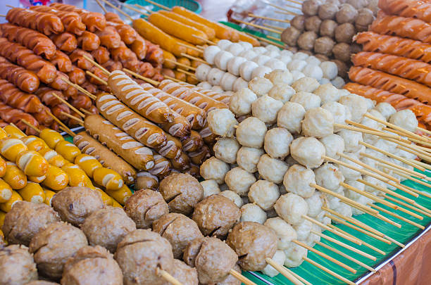 istock Meatball wooden skewer 595098872