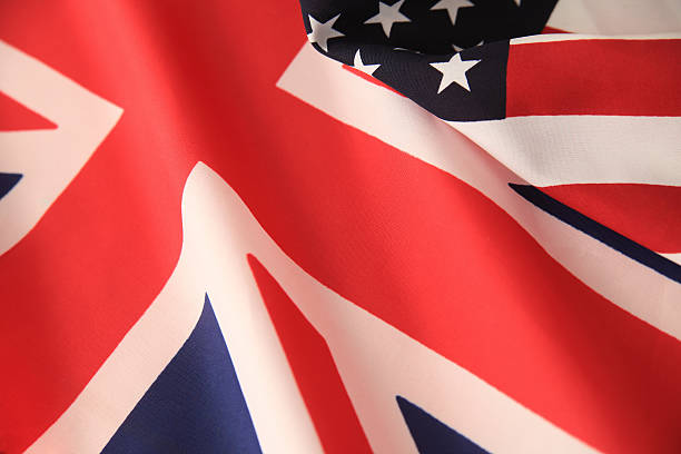 istock UK and American flags together 595099480