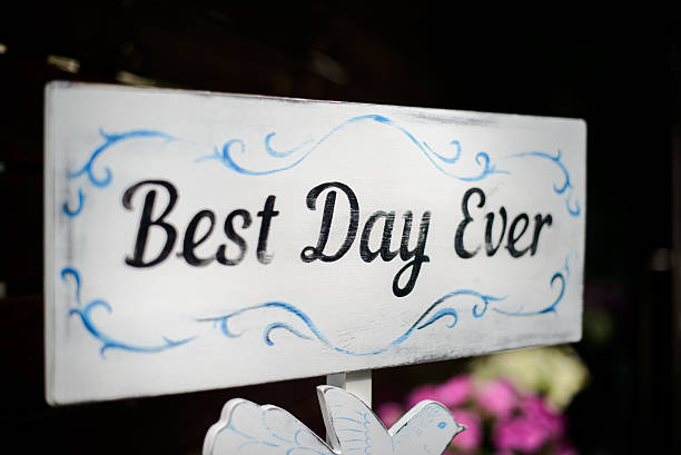 istock Bride and Groom at wedding Day 595107036