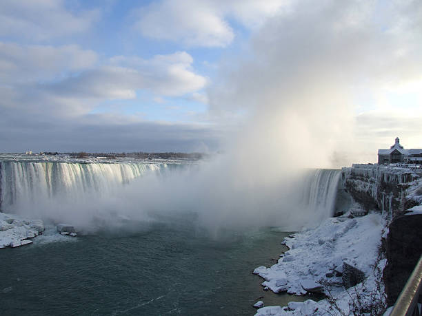 istock Niagara Falls in the winter 595126428