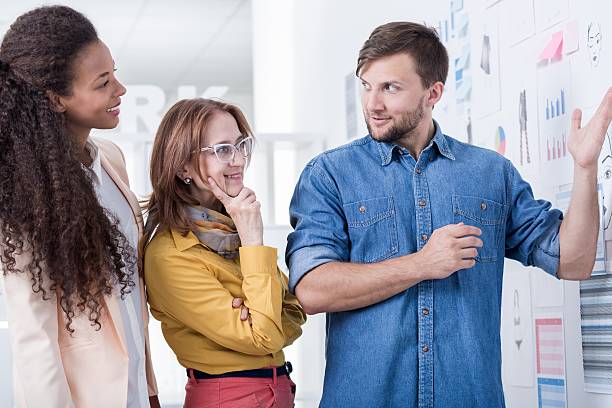 istock Creative Monday in an advertising agency 595141062