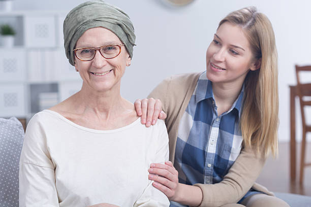 istock Defeating cancer is easier when you have a family support 595145620