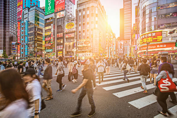 istock Sunset at Shinjuku 595147990