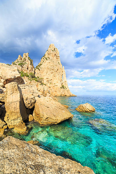 istock View of a rocks in Cala Luna 595148438