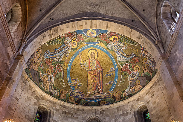 istock Christ on the skys of heaven 595149780