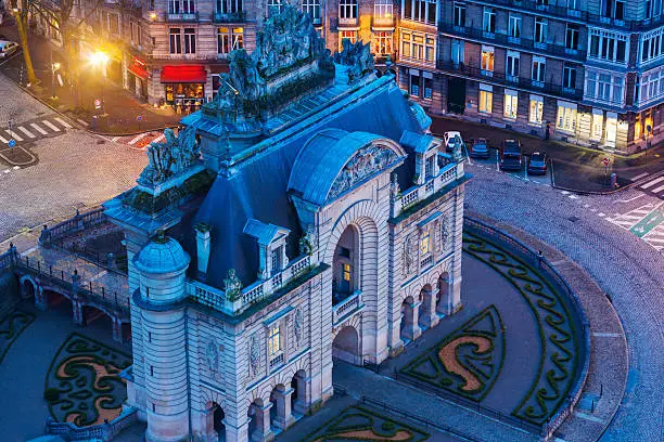 Porta de Paris in Lille. Lille, Nord-Pas-de-Calais, France