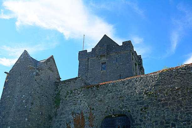 castle, dunguaire, irlande - kinvara photos et images de collection