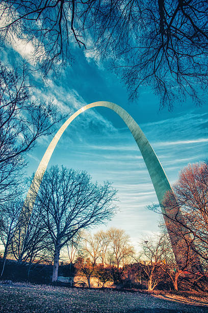 Gateway Arch Gateway Arch jefferson national expansion memorial park stock pictures, royalty-free photos & images