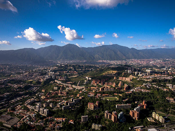 istock Caracas, Venezuela as seen from above 595159996
