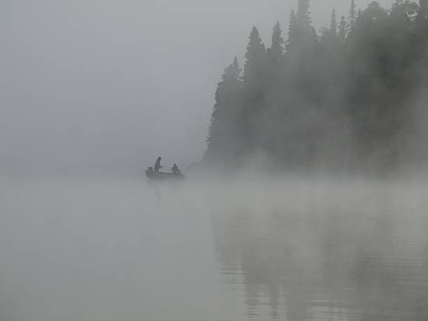 istock Fishing In Fog 595160458