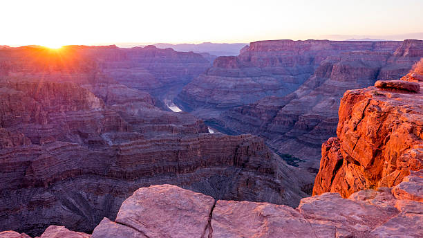 istock Beautiful sunset over Grand Canyon 595161786