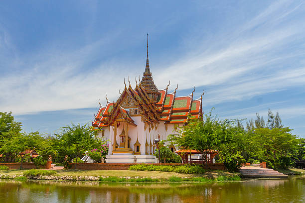 istock The Dusit Maha Prasat in the Ancient Siam 595322102