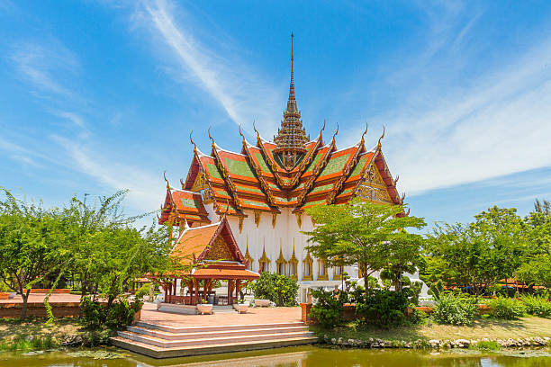 istock The Dusit Maha Prasat in the Ancient Siam 595322164
