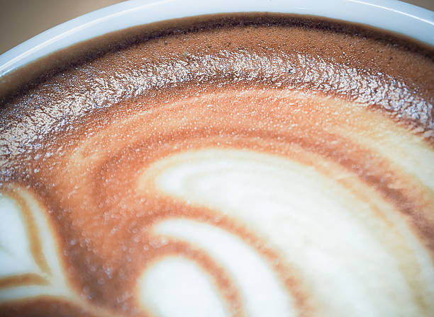 istock Cup of coffee latte art 595323858
