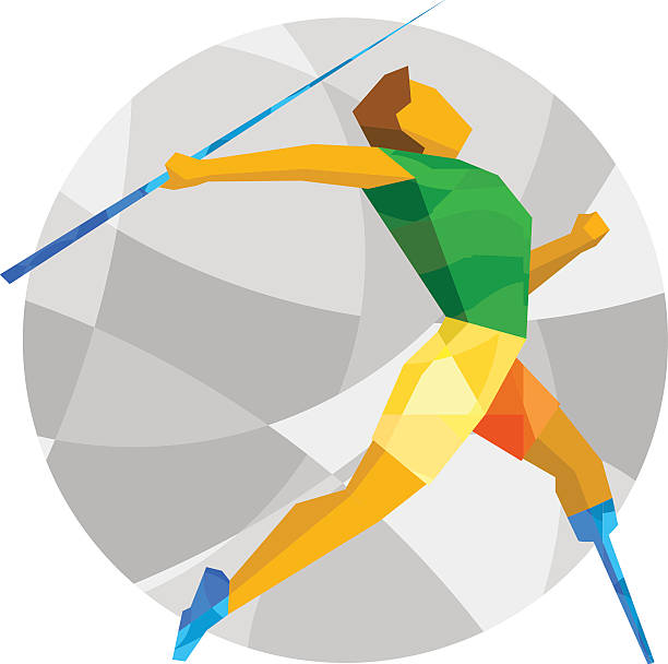 ilustrações, clipart, desenhos animados e ícones de esportista deficiente físico jogando dardo. ícone do esporte plano - paralytic