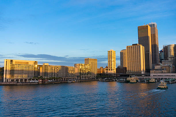 istock Skyscrapers against blue sky on the background 595327164