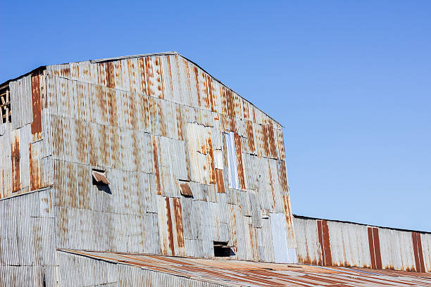 istock closeup old mill made of rusty galvanized iron 595327648