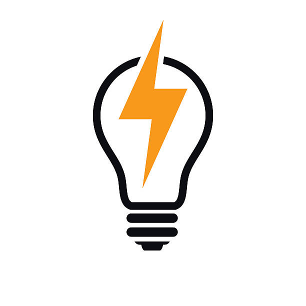 ilustraciones, imágenes clip art, dibujos animados e iconos de stock de ilustración del icono de bombilla - vector - light bulb flash