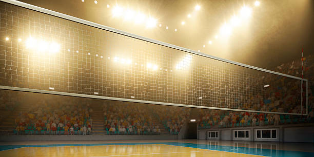 istock Volleyball indoor stadium 595334594