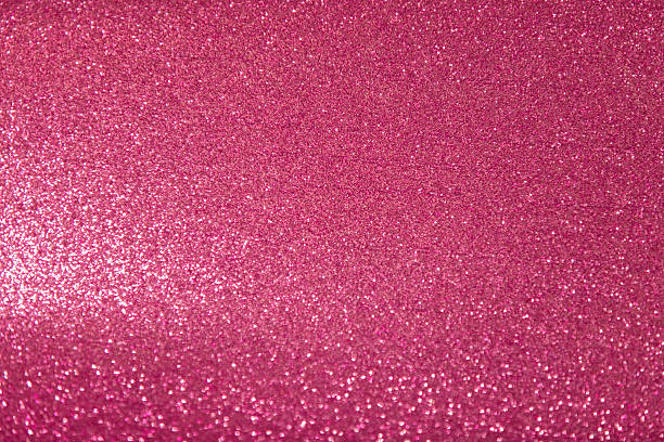 Pink glitter background stock photo