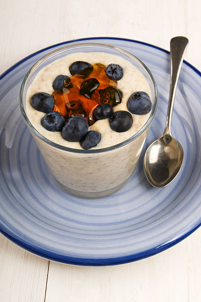 istock irish steel cut oats cooked with cream and blueberries 595336574