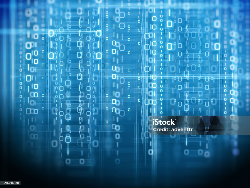 Binärcode Hintergrund  - Lizenzfrei Computersprache Stock-Foto