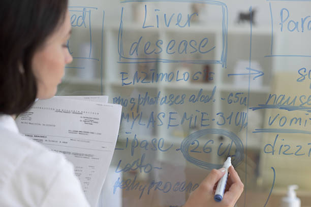 istock Female medical doctor working 595345724