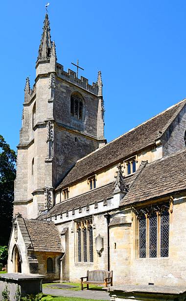 istock St Andrews Church, Castle Combe. 595350348