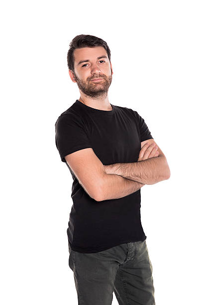 istock Happy casual man smiling 595352792