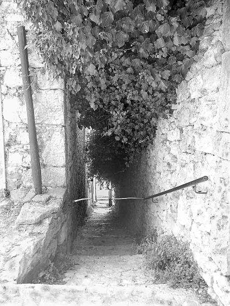 istock Castel di Sangro narrow stone stairs 595355338