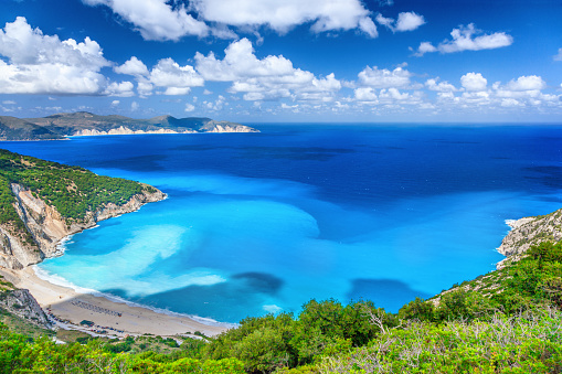 Myrtos beach, Kefalonia, Greece